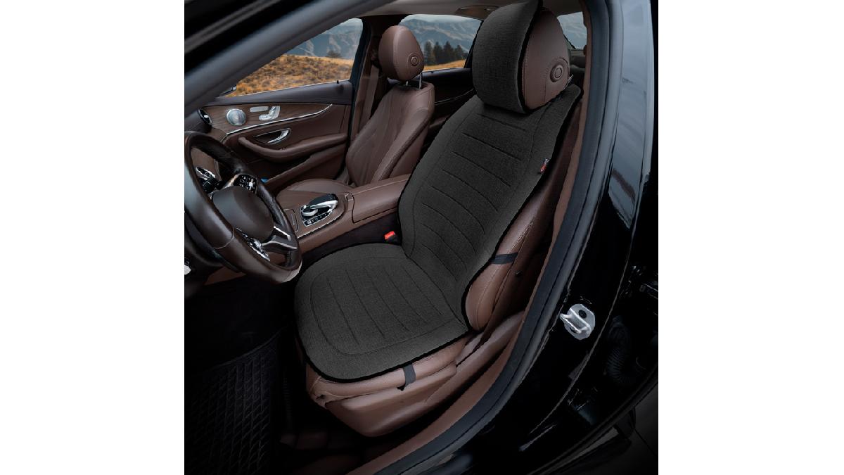 Housse%2FCoussin+protection+de+si%C3%A8ge+universel+%27Front%27+en+Lin+Noir+-+1+pi%C3%A8ce